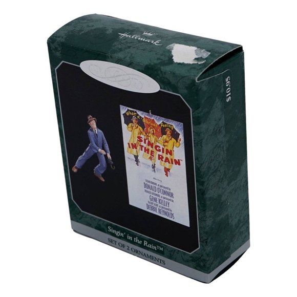 Hallmark Keepsake Ornament Singin' in the Rain Set of 2 Ornaments Miniature 1998 - Picture 7 of 9